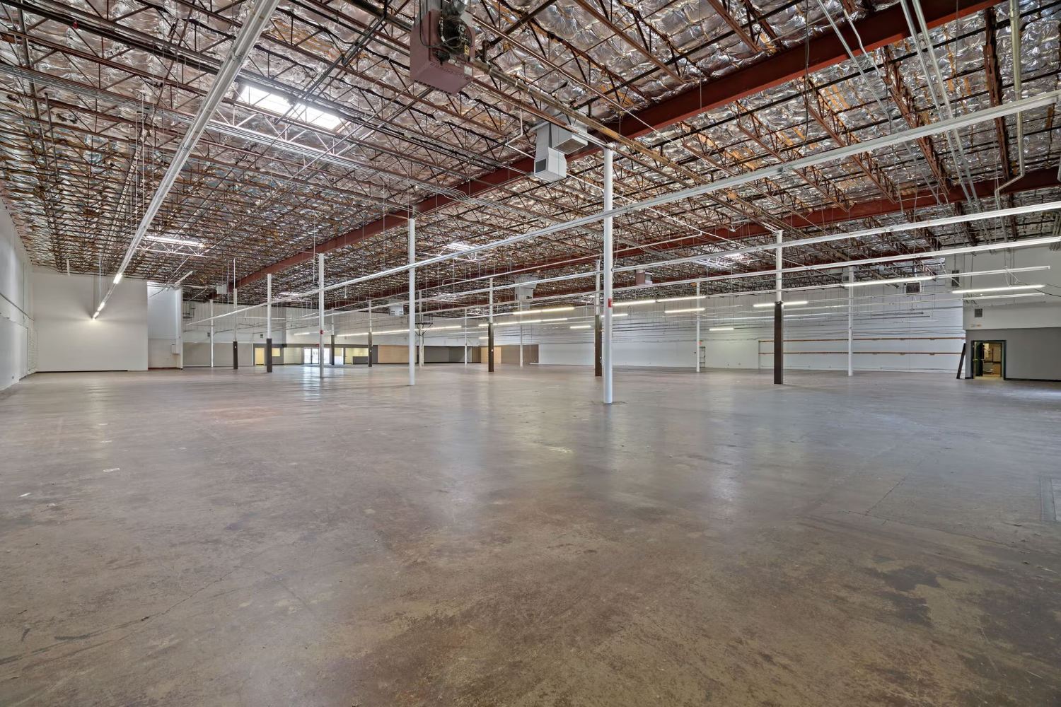 Midway Road warehouse interior